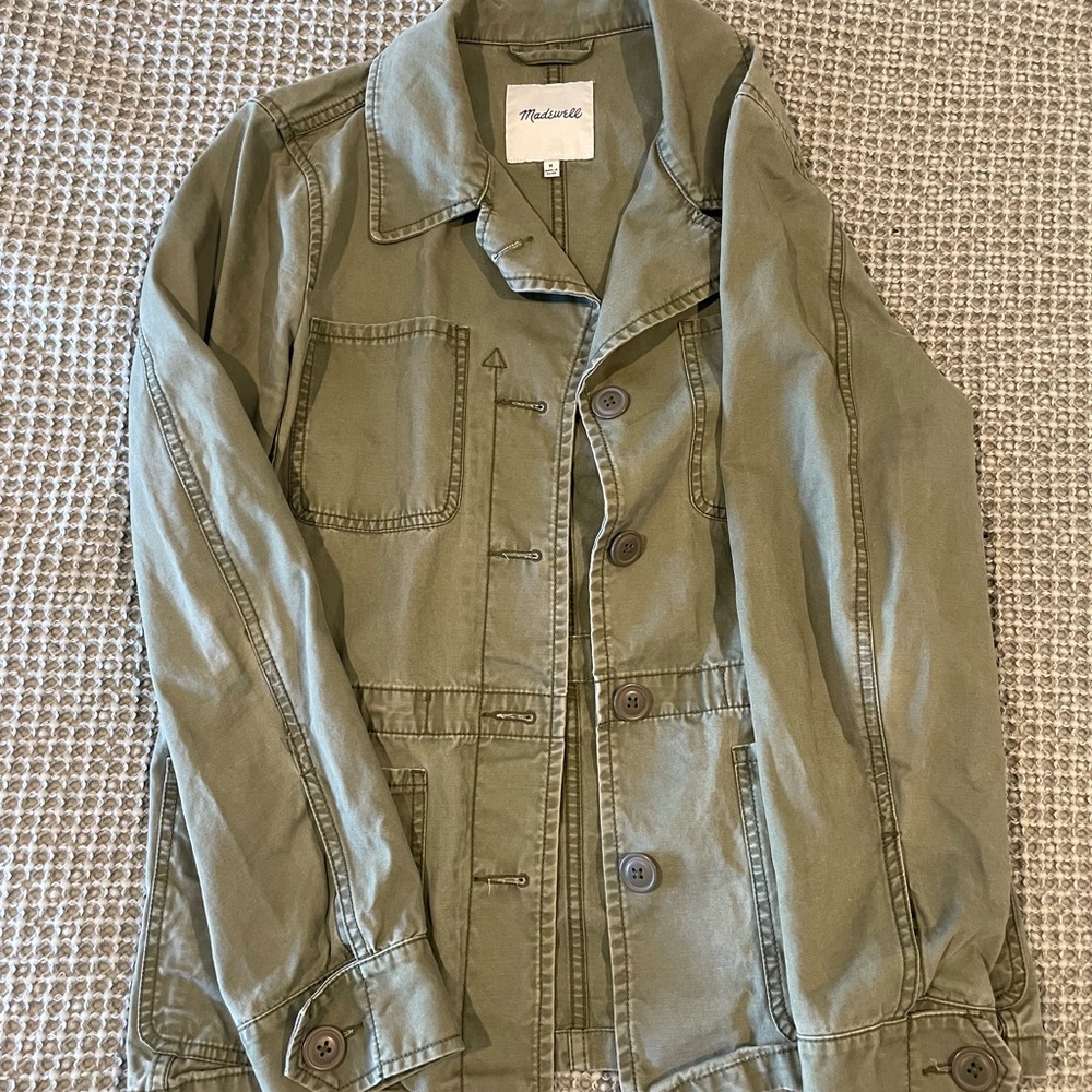 Madewell Khaki Utility Jacket